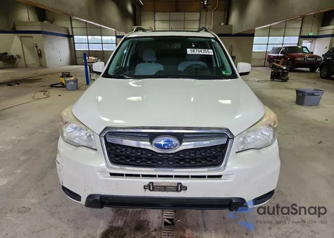 2015 Subaru Forester 2.5I Premium из США, поврежденный, VIN JF2SJADC0FH503345